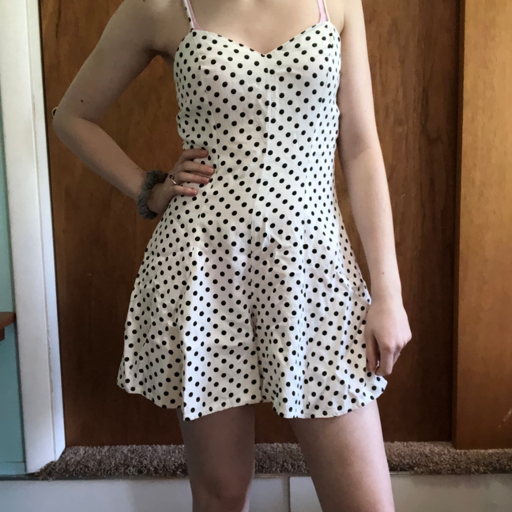 ✨Vintage Polka Dot Romper
